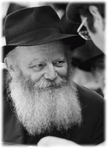 Judaism--Rabbi_Menachem_Mendel_Schneerson_with_student